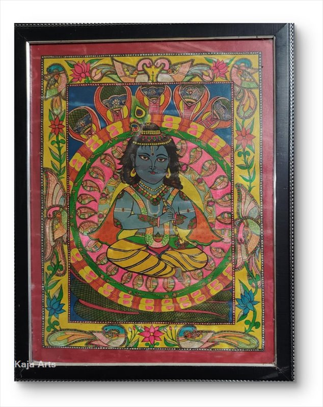 Bal Krishna Madhubani Painting (Traditional Art) – Mr. Thakur