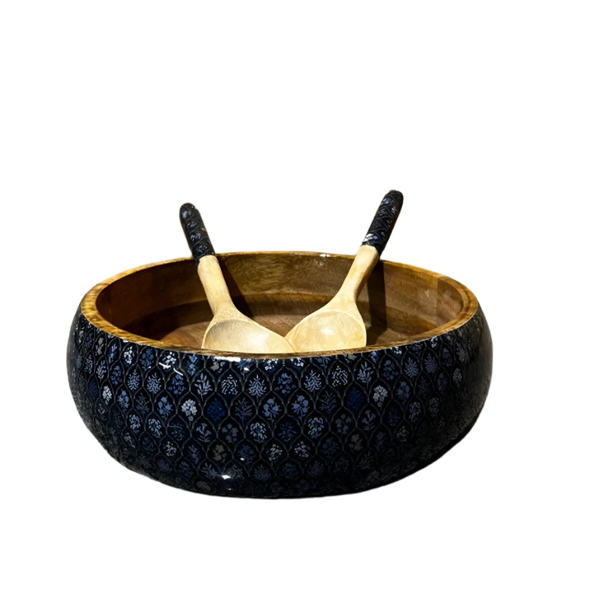 Midnight Bloom Bowl