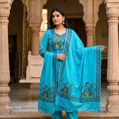 Katan silk suit piece 