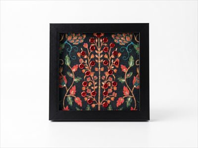 Floral Silk Wall Art 